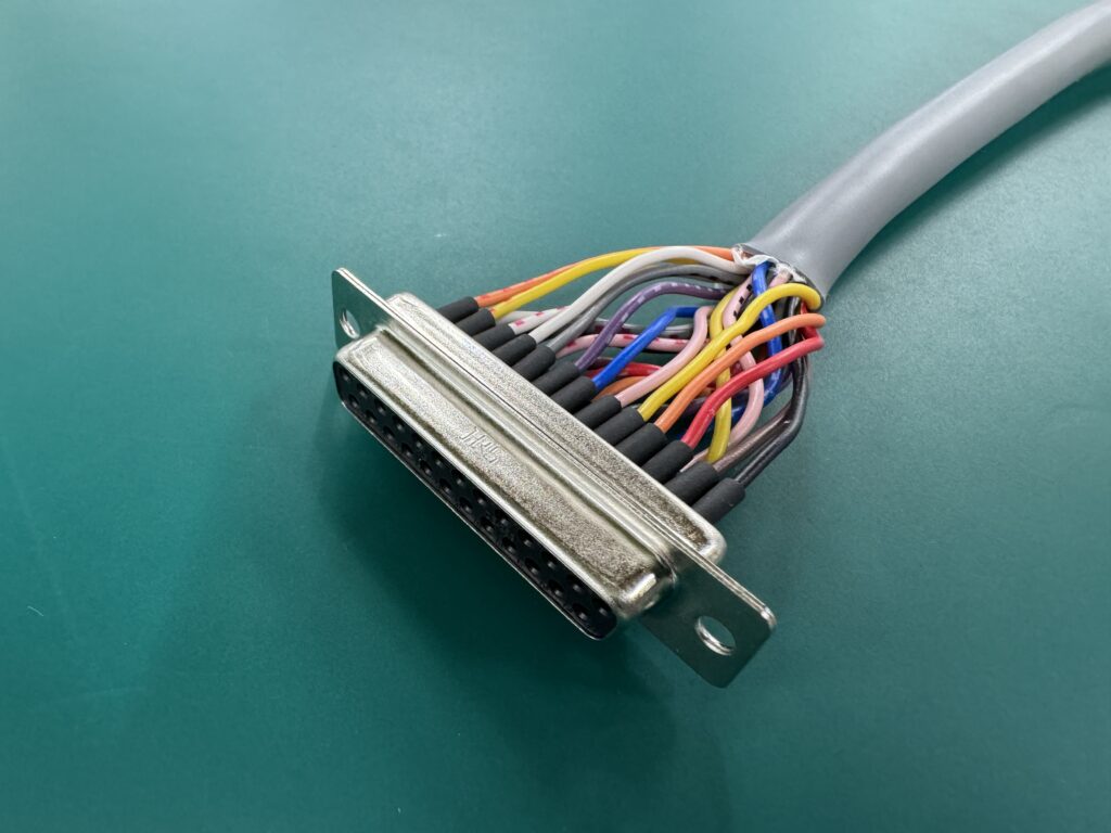 ワイヤーハーネス　Dサブコネクタ加工
