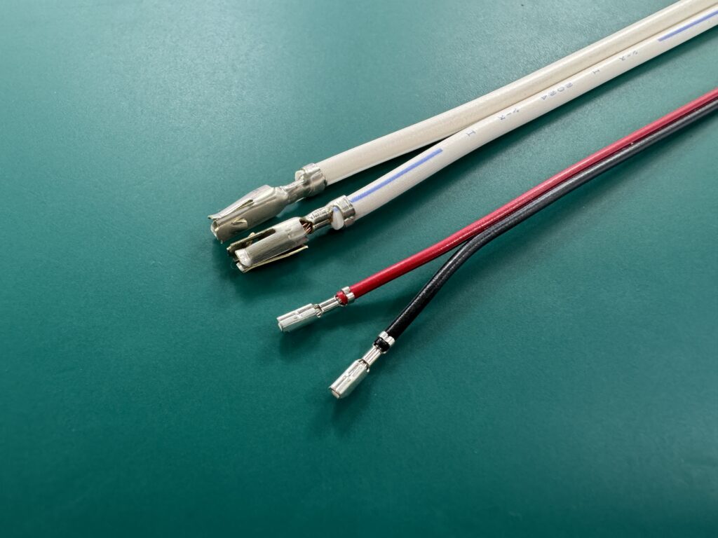 ワイヤーハーネス　平行線・接着線加工